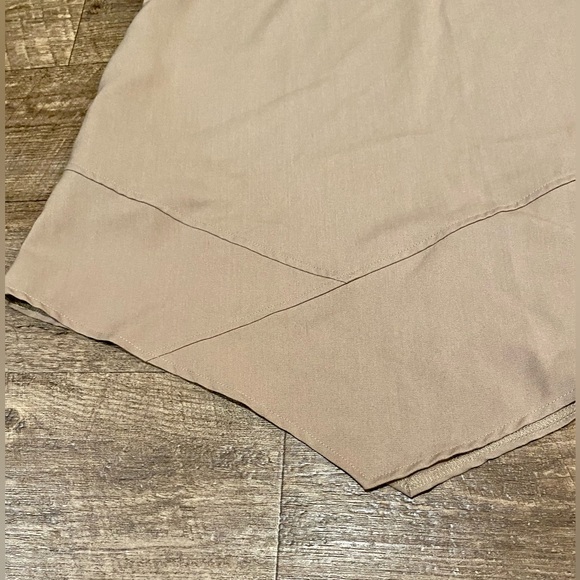 Rare sleeveless dress tunic asymmetrical Small Wool Asian Fashion designer - Picture 5 of 8